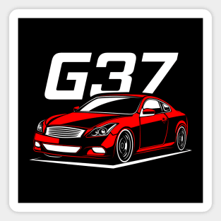 Racing Red G37 Coupe Magnet